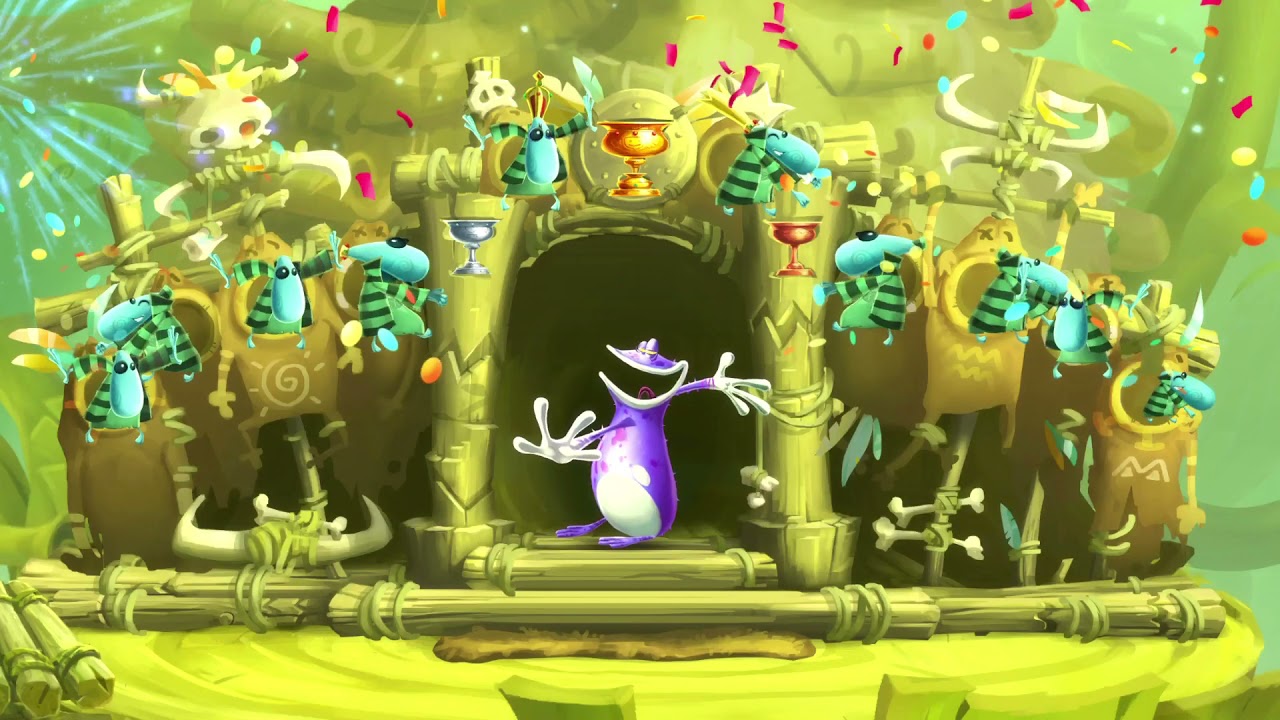 Rayman Legends Toads Story Level 1 and Level 2