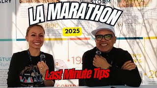 LA Marathon 2025! Last minute course tips with @Rizzo and LettyRuns