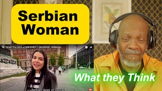 Mr. Giant Reacts Would You DATE a FOREIGNER ? | BELGRADE , SERBIA 🇷🇸