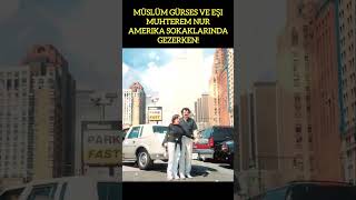 Müslüm Gürses Ve Muhterem Nur Ameri̇ka Sokaklarinda Gezerken