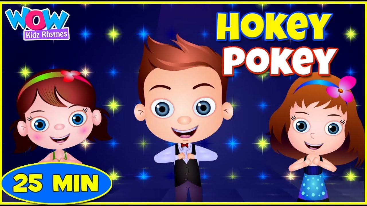 Nursery Rhymes for Kids Hokey Pokey Songs for Children YouTube