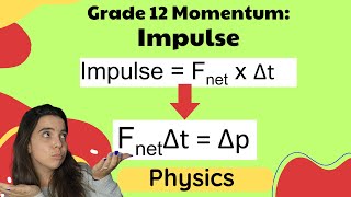 Grade 12 Impulse and impulse momentum theorem