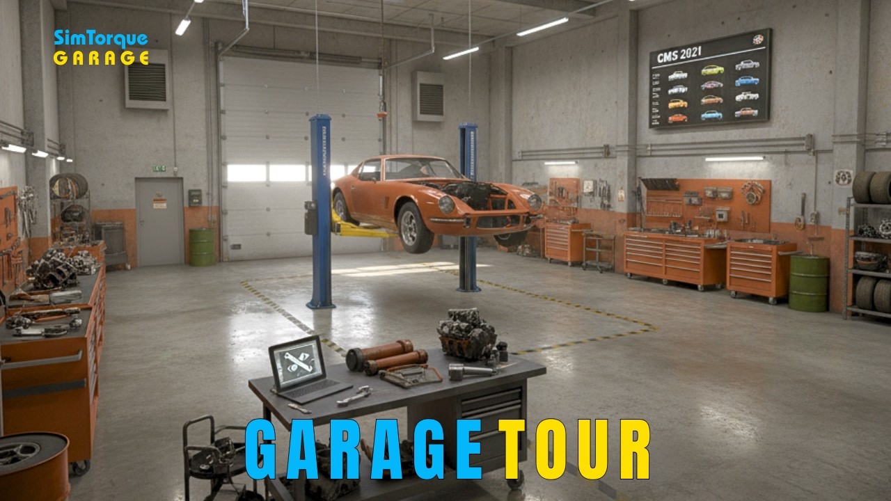 My First Day in Car Mechanic Simulator 2021 | Garage Tour & First ...