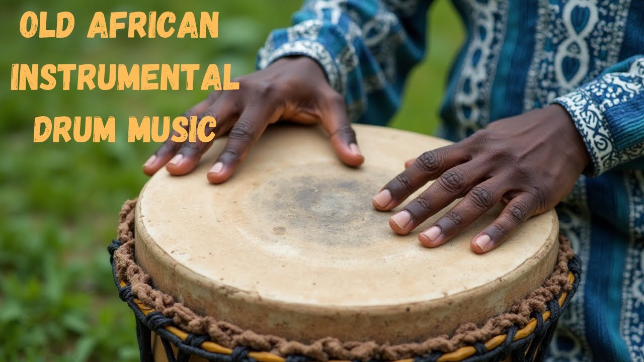 Old African Instrumental Drum Music#AfricanDrum #TraditionalDrum # ...