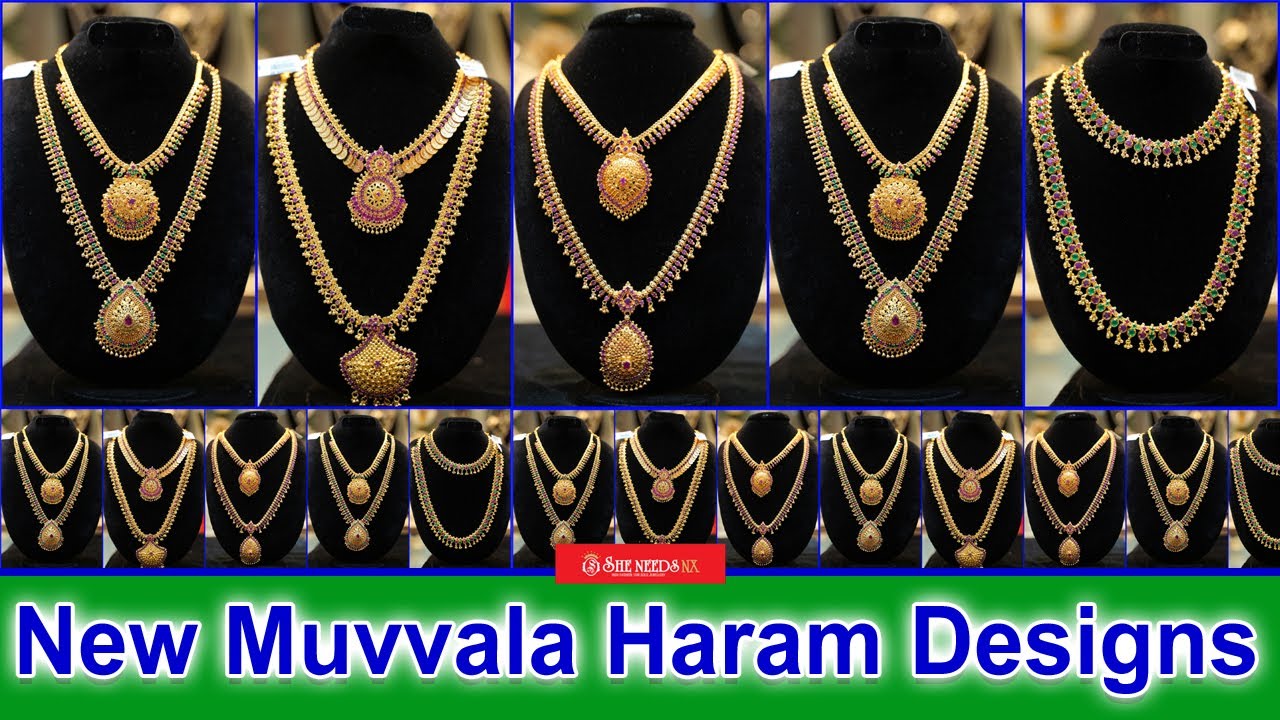 Latest Muvvala Haram Designs | Online 