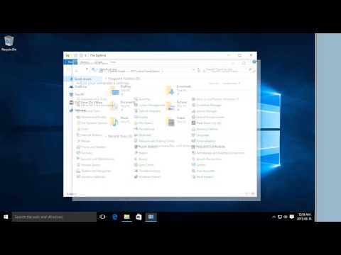 ✔️ Windows 10 - How to Find the Control Panel - Traditional Control Panel in Windows 10