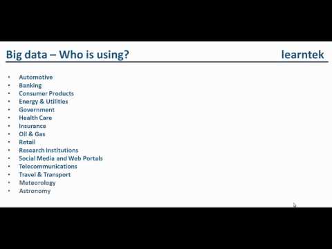 Challenges of Big Data - video from Learntek