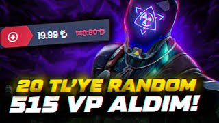 20 Tlye Random Vp Aldim Ve Dereceli̇ Gi̇rdi̇m Valorant