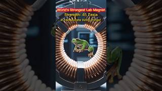Can a Magnet Levitate a Frog? 🐸🤯 #shorts #science #space #astronomy