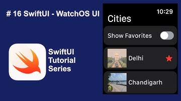 WatchOS UI SwiftUI  | Programming Tutorial | Absolute Beginner