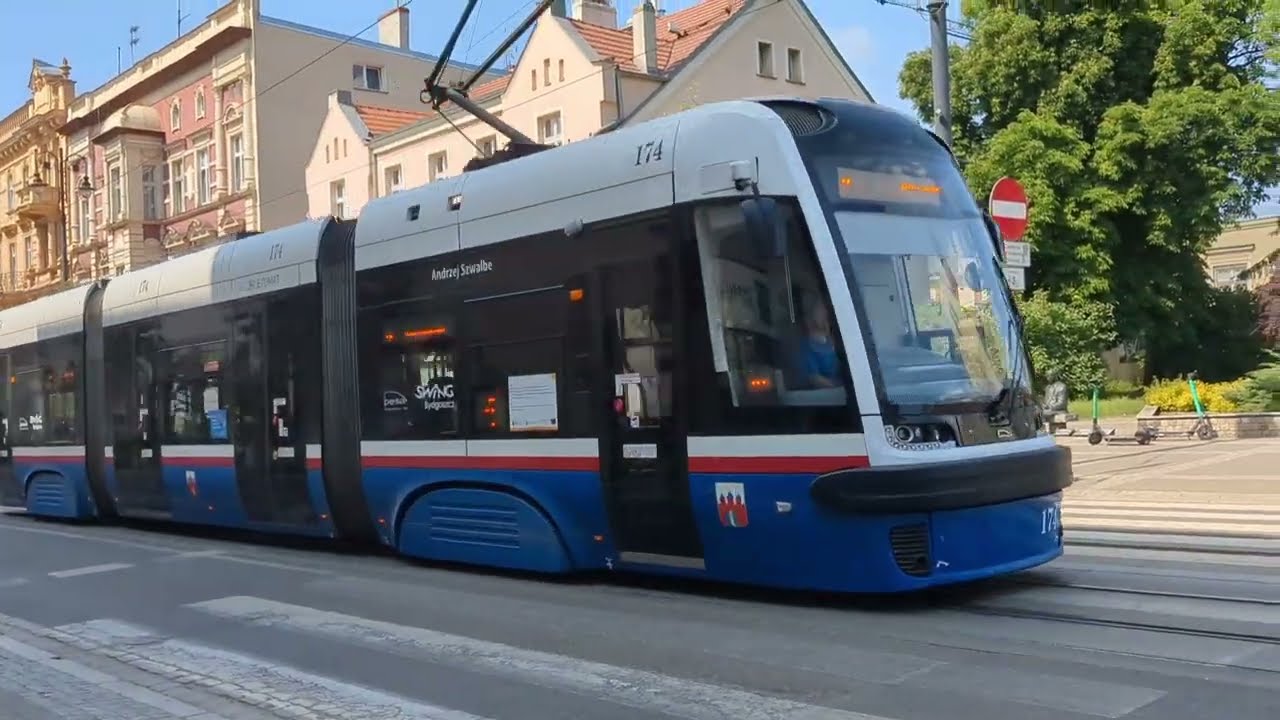 tramwaje w BYDGOSZCZY PEŁEN FILM