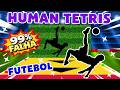 HUMAN TETRIS WORLD CUP CHALLENGE x 2 Players 🔥 Immersive Interactive Warm Up | Desafio Visual Rápido