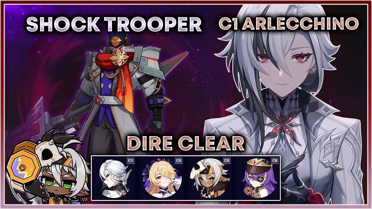 6.0 Stygian Onslaught Dire | Shock Trooper No Shield Tech | C1R1 Arlecchino Overload [3 Cost]