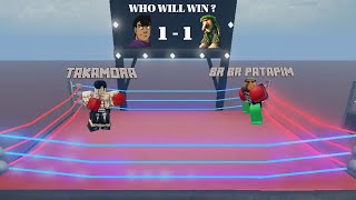 Takamora Vs Br Br Pata Pim Who Will Win ? In Roblox Unled Boxing Game