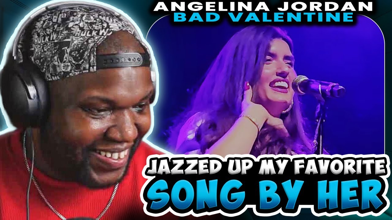 Vocalist Reacts - Angelina Jordan - Bad Valentine (Jazz Version) Live