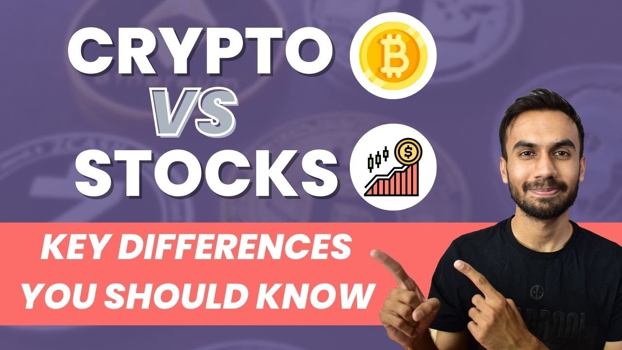 Crypto Vs Stocks Which is Better? | Key Differences you should Know ...
