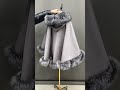 HG7637  FOX CAPE #fashion #hmbags #wintercoat