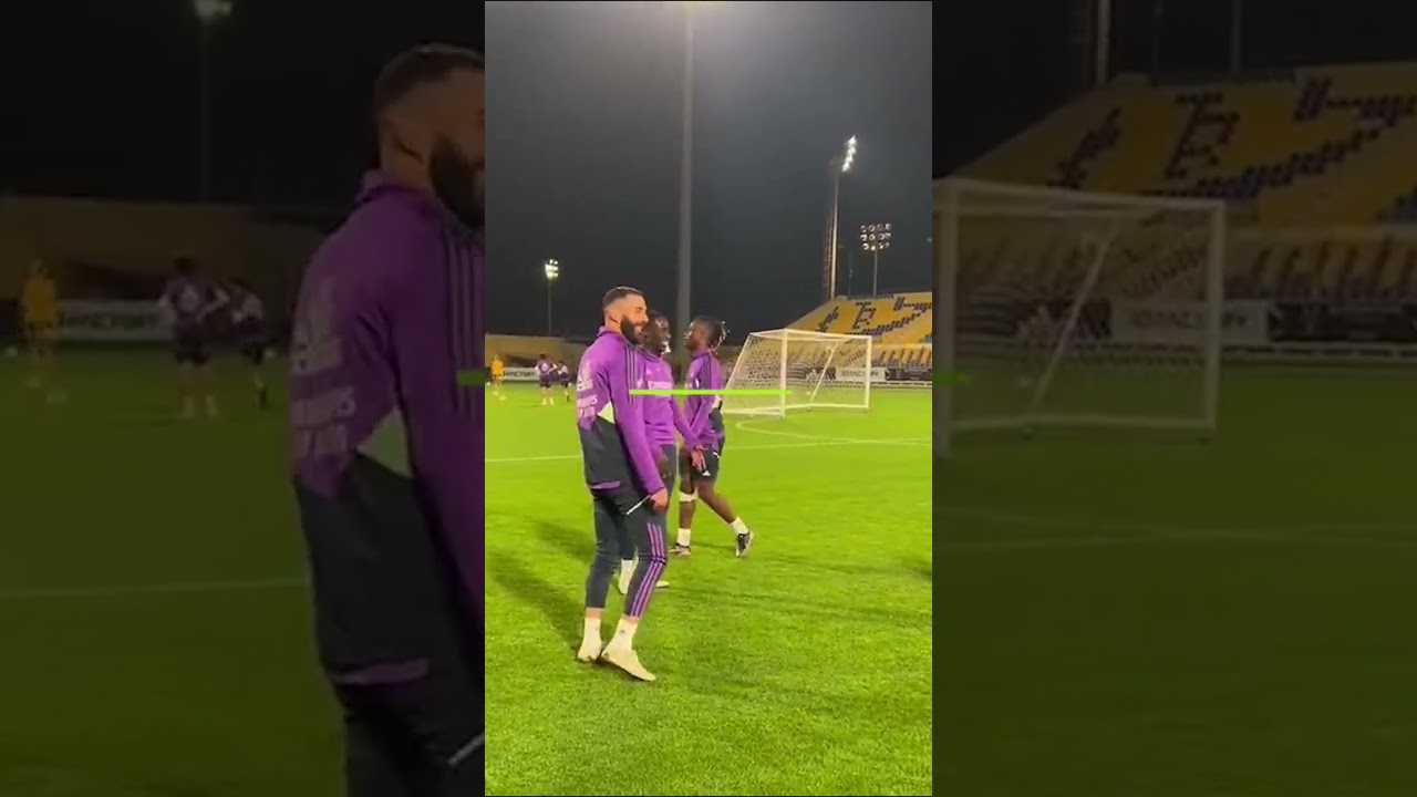 تدريبات ريال مدريد قبل الكلاسيكو ضد برشلونة