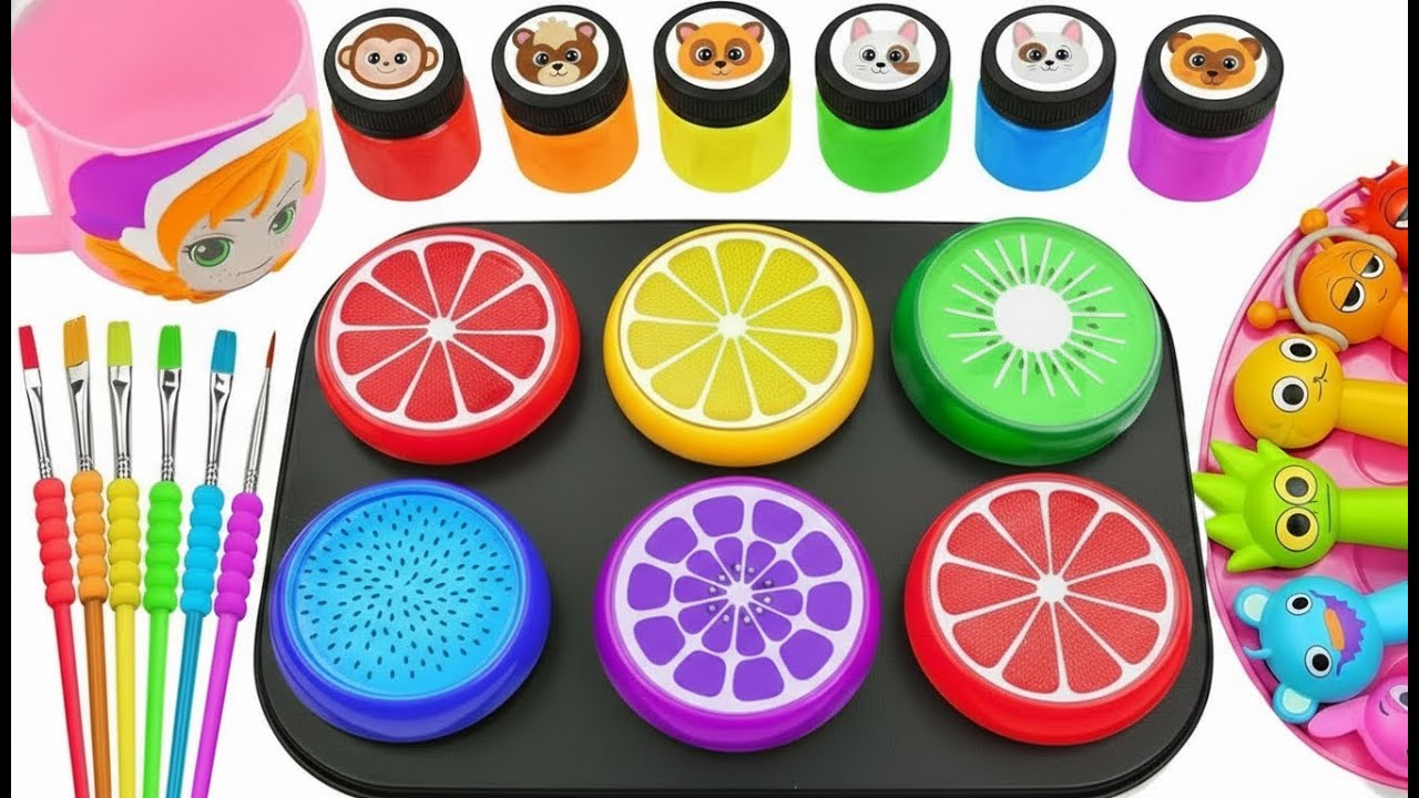 Satisfying Video | DIY Making Giant Slime Balloons Labubu Sprunki Mixing Colors Real Sounds ASMR