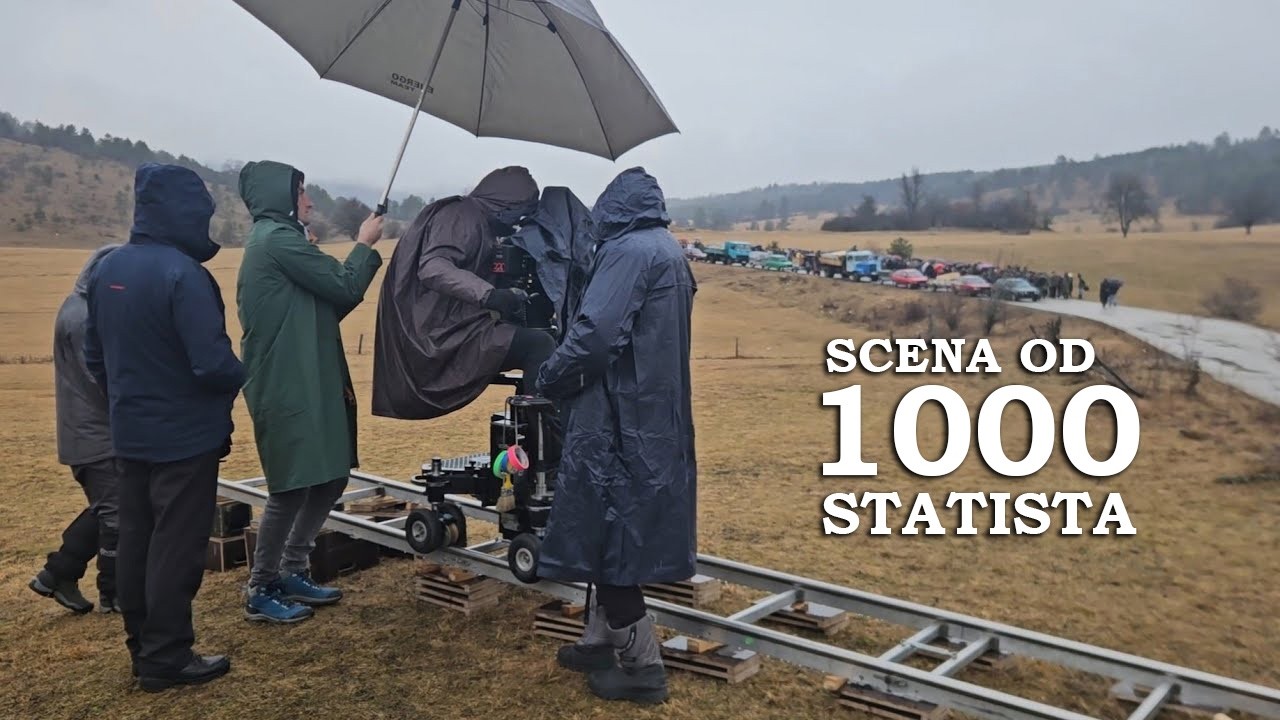 Snimanje završnih scena filma Linija o Dr Laziću !