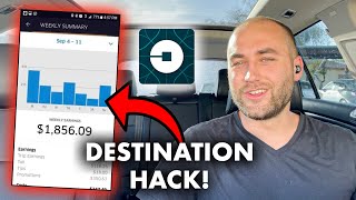 How To Use Uber Destination Hack To Make $50 Per Hour