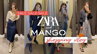 ШОПИНГ ВЛОГ | распродажа Mango и Zara | boeva_daria