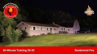 Player Profile Residential Fire Simulation for 10-Minute Training 26-35