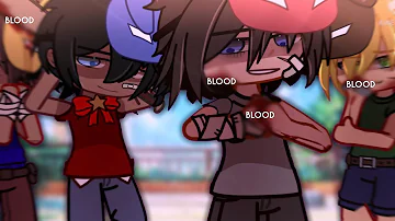 “Go for the throat” meme // fnaf // WARNING: BLOOD!! // check desc for context // gacha club