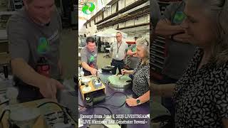 Harmonys LIVE SAF Generator Reveal
This is just an excerpt of our June 5, 2025 Livestream. Theres so much to learn about why we decided to make our own generator here at Harmony Turbines. Check out the full video!
https://youtube.com/live/uXe4LcP0lrs
Also as promised, heres our SAF Generator performance chart. Remember this is just our Version 1 SAF generator. We can make all kinds of improvements and tweaks to the performance of our generator because WE do all of the machining in house for it! -Pretty cool huh? This chart compares the performance of the very first one we made to the second one we made with some improvements in machining (removing some eddy current interactions) and improving the bearings. We still have units 3 and 4 to test. Next week well add a torque meter to the mix and then we can see the actual power applied at the shaft so we will be able to calculate our SAF generator efficiency with that extra data point. https://harmonyvawt.com/Documents/SAF_GenaratorData_Comparison.pdf Harmonys LIVE SAF Generator Reveal