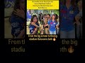 Sara Arjun Cheers for Rohit at Wankhede. #SaraArjun #Dhurandhar #MumbaiIndians #RohitSharma