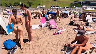 🇦🇷 Mar Del Plata Beach Walking Tour Argentina