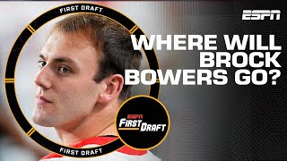 Where does Mel Kiper Jr think Brock Bowers will land? | First Draft