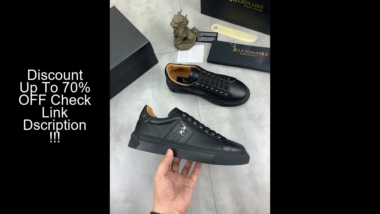 BILLIONAIRE OECHSLI Shoes Men‘s Cowhide 2025 new comfort outdoors high quality business gentleman Eu