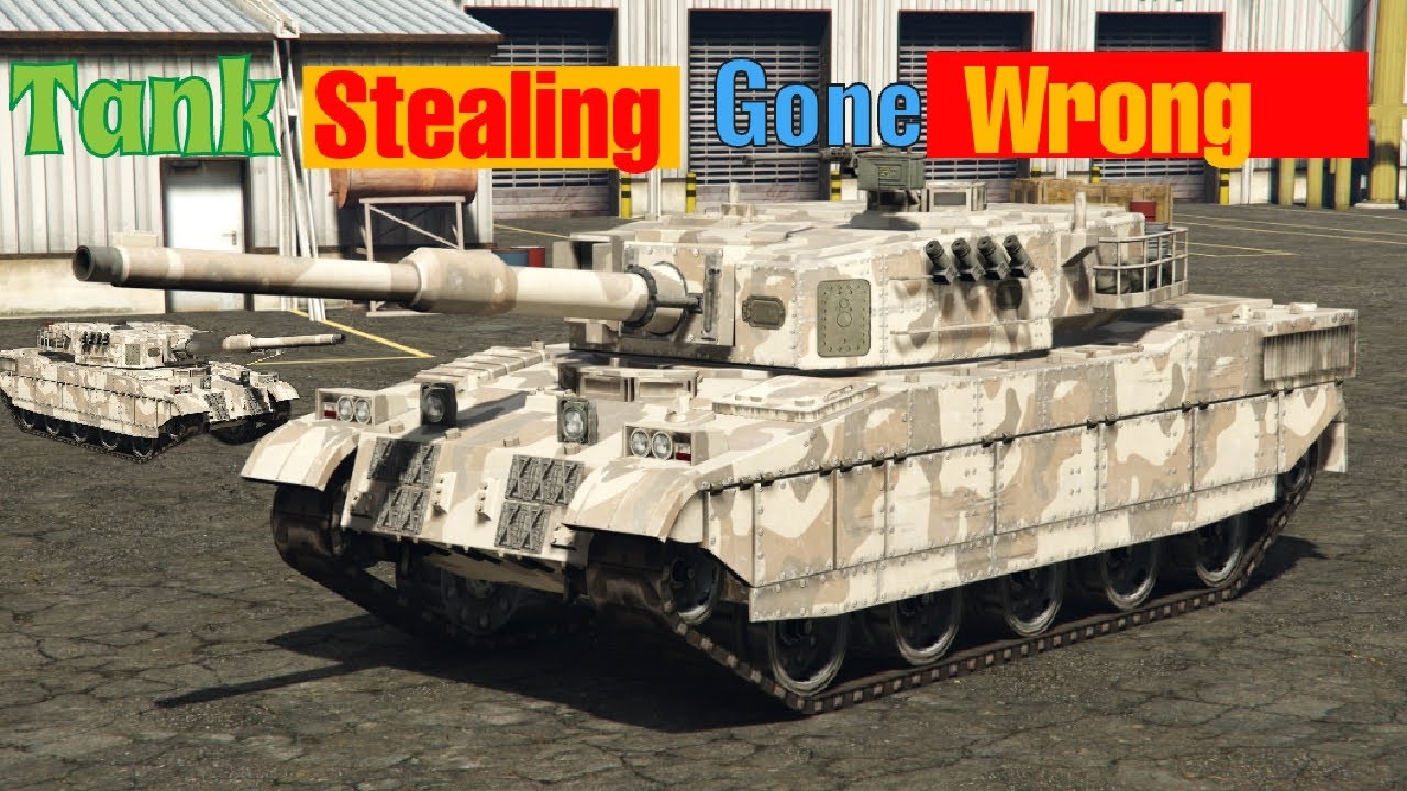😱Never ever  try to steal a Tank | Wait for the end|Let's play GTA 5 again