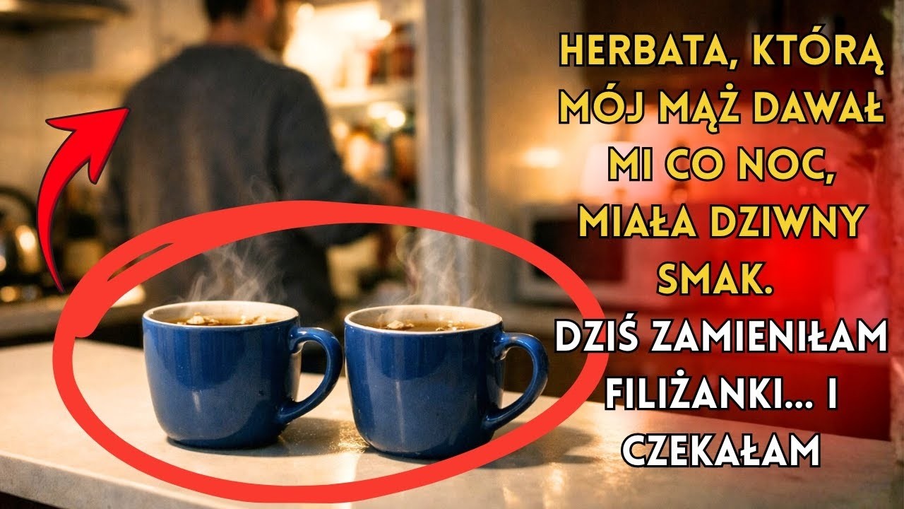 Każdej nocy o 22:00 mój mąż podawał mi herbatę rumiankową w niebieskiej filiżance. „Dla ciebie, Aniu, żebyś dobrze spała” – mówił z czułością. Dwa miesiące temu herbata zaczęła smakować gorzko, a...
