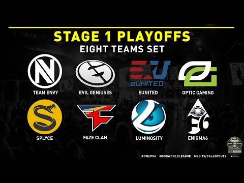 CWL Pro League Stage 1 Playoff Draw