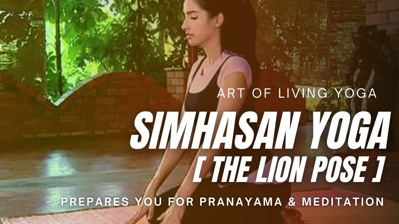 How To Do ASHTANGA YOGA : SIMHASANA ( LION POSE) & Its Benefits - YouTube