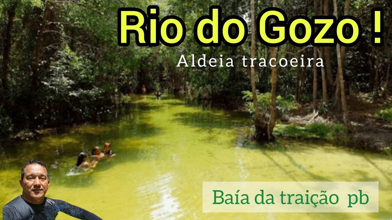 Rio do Gozo, um verdadeiro oásis em Terras potiguaras, em Baía da traição PB.
