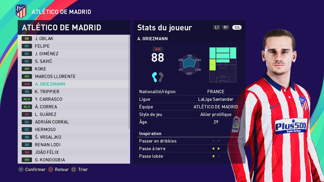 [PES 2021] ATLÉTICO DE MADRID summer 2021 update