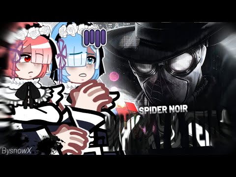 Re:zero | React To |Spider-Noir(Homem aranha) | Whisky e Teias | [As] @AniRap 