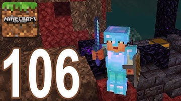 Minecraft Pocket Survival - Gameplay Walkthrough Part 106 - Ruined Portal (iOS, Android)
