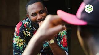Gabonese comedy: Dac-M the comedian and Kirikara the stutterer, the Kobolos dealer in the neighbo...