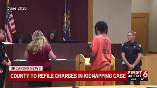 County to refile charges in kidnapping case