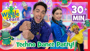 Toddler Techno Dance Party with The Wiggles and DJ Dorothy 🔊🪩🕺Wiggle and Learn