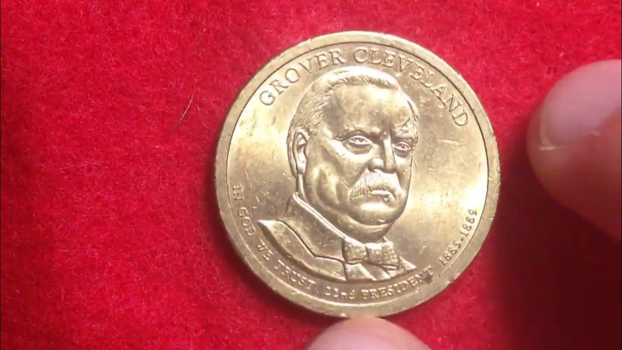 US 2012 Dollar Coin Presidential Dollars Grover Cleveland US YouTube us-2012-dollar-coin-presidential-dollars-grover-cleveland-us-youtube