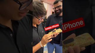 Sourav Joshi new golden iPhone 😱📱 #shorts #shortvideo #youtubeshorts #shortsfeed #viral #vlog