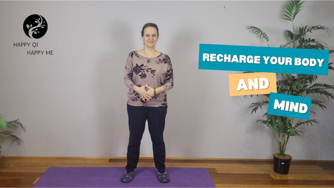 2 Moves in 3 Minutes to Recharge Your Body & Mind | 3 Minute Qi Gong ...