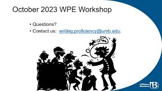 October 2023 WPE Workshop