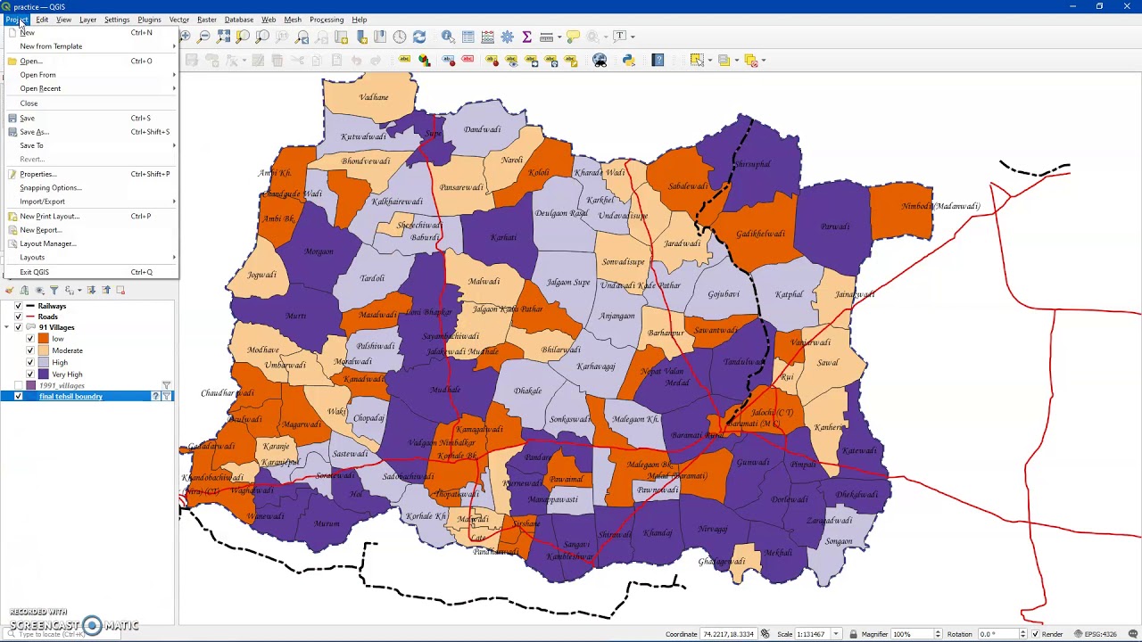 Query Extract And Layer Overlay In QGIS YouTube