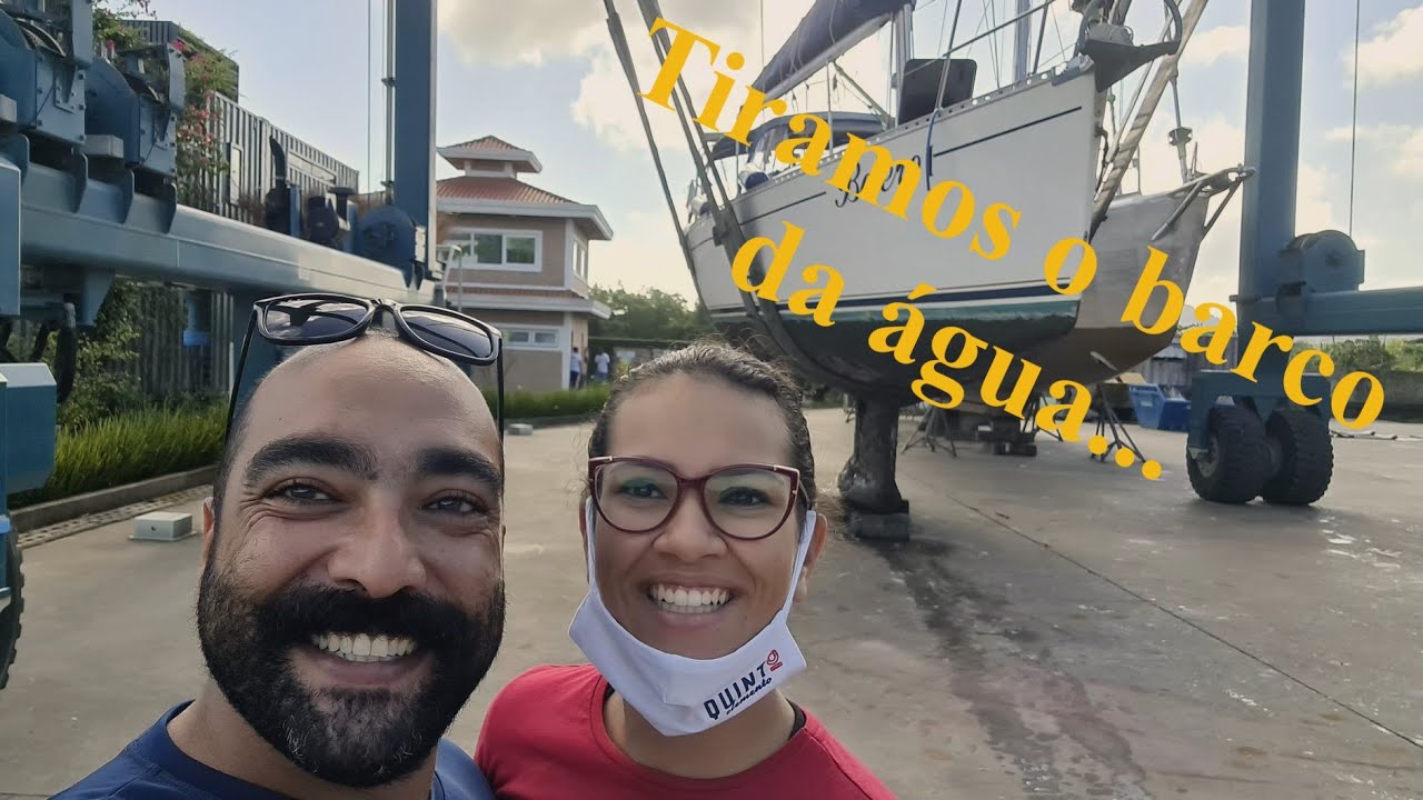 Ep  13 Tiramos o barco da água! PROBLEMAS!!!!